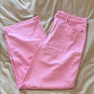 Old Navy Pink Women's Flare Jeans